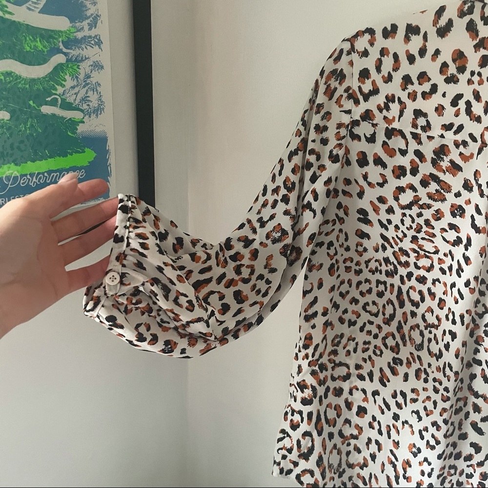 Leopard Print Blouse - Picture 2 of 7